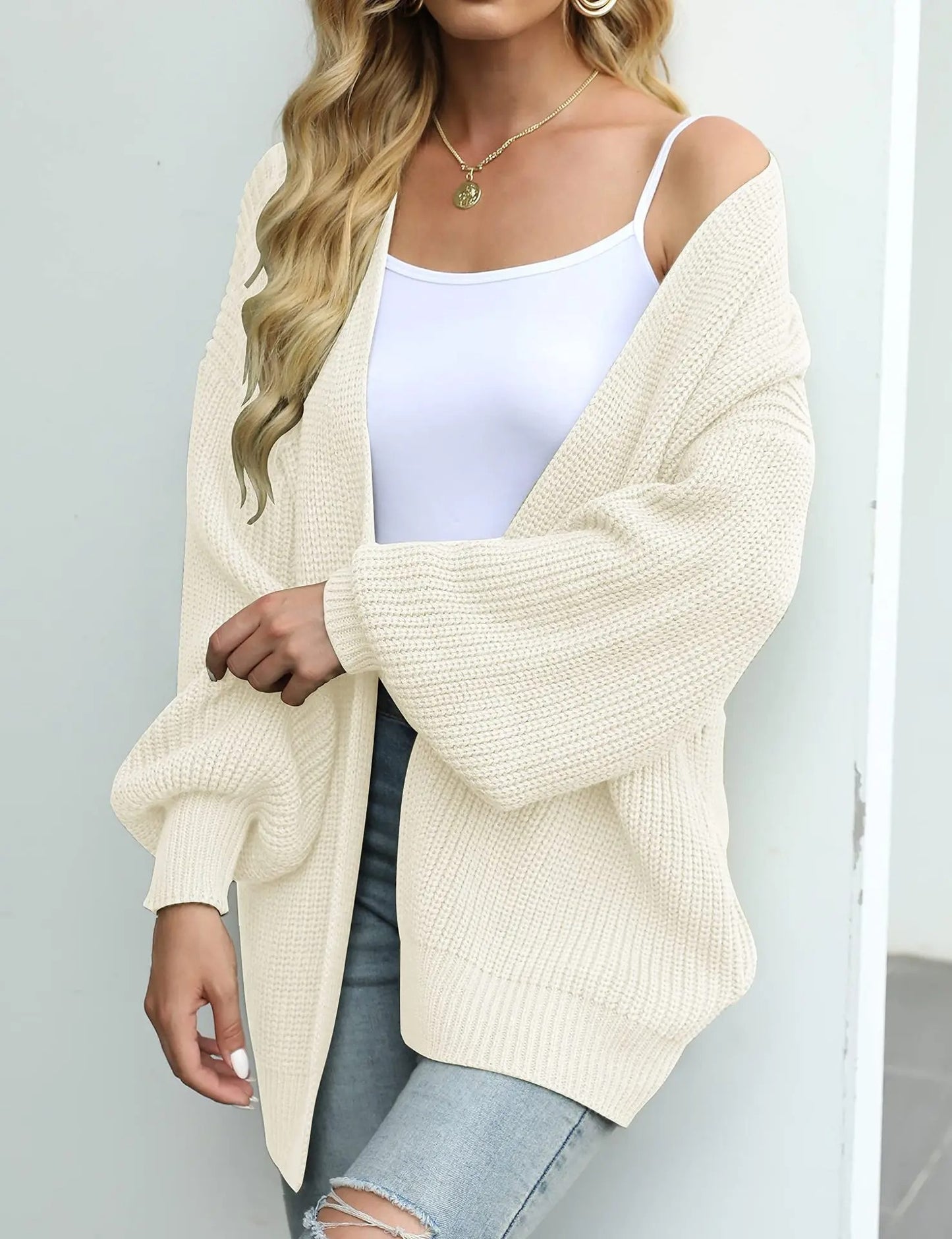 SerenaWardrobe Cozy Open Cardigan