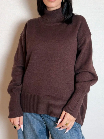 SerenaWardrobe Oversized Knit Sweater