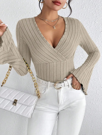 SerenaWardrobe Luxe Wrap Top