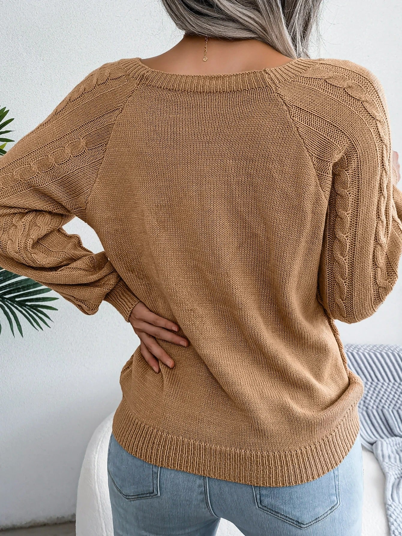 SerenaWardrobe LuxeCozy Knit Sweater